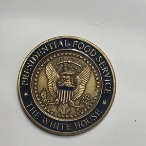 Presidential Food Service Challenge coin
